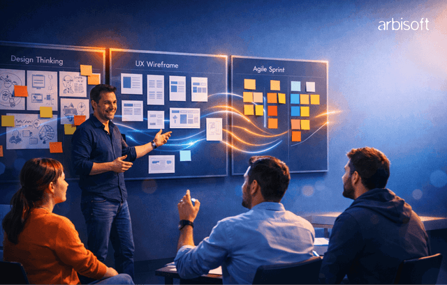 Agile as a Leadership Mindset: Integrating Lean UX and Design Thinking for Sustainable Product Success blog image